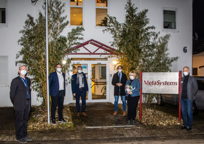 High-ranking Visitors at MetaSystems High-ranking Visitors at MetaSystems